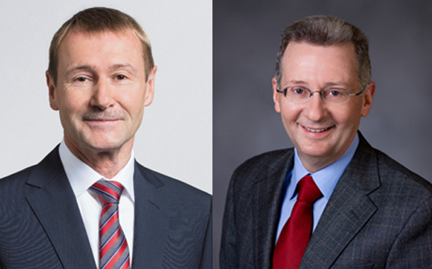 Klaus Helmrich, Member of the Managing Board of Siemens AG and Greg Bentley, CEO, Bentley Systems