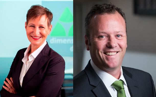 Mechelle Buys Du Plessis, MD, Dimension Data Middle East and Matthew Gyde, Dimension Data’s Group Executive – Security