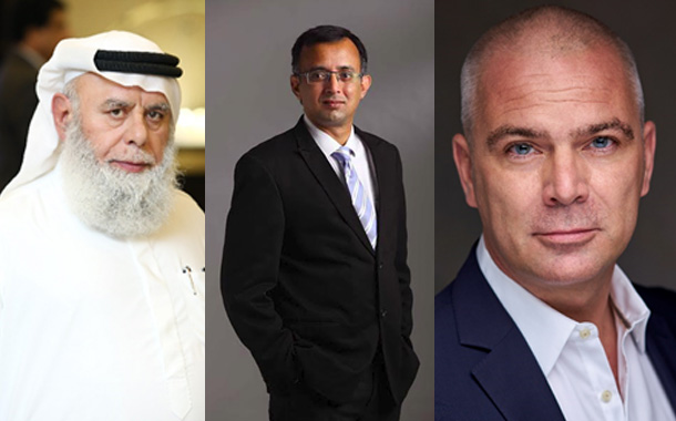 Abdul Muttaleb M. Al Jaedi, MD & CEO, Union Insurance; Anshul Srivastav, CIO, Union Insurance; Mark Diekmann, GM & Offering Leader, Cloud, Platforms & ITO, DXC Technology Asia, MEA