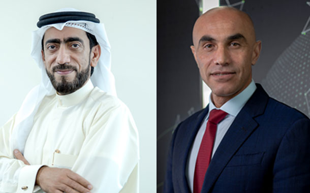 Mohammed Alhashmi, SVP of Innovation and Future Technology, Expo 2020 Dubai & Rabih Dabboussi, SVP of Business Development, Sales and Marketing, DarkMatter