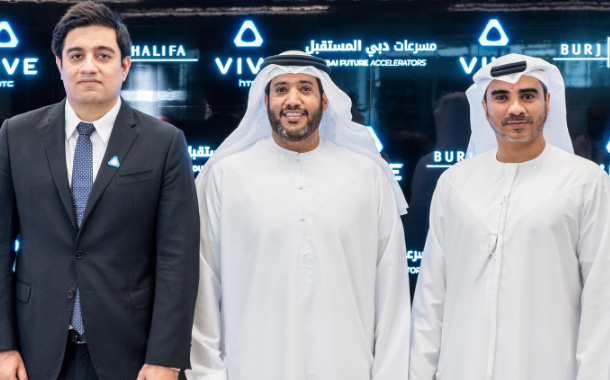 Burj Khalifa, HTC Vive, and Dubai Future Accelerators Collaborate