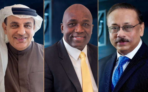 Left to Right: Abdulla Qassem, Group Chief Operating Officer, Emirates NBD ; Evans Munyuki, Senior Vice President, Chief Digital Officer, Emirates NBD ; Suvo Sarkar, Senior Executive Vice President, Head of Retail Banking and Wealth Management, Emirates NBD