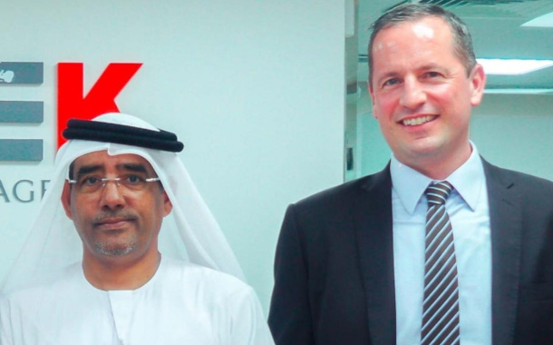 Saeed Tamimi, Farnek’s Abu Dhabi Security Manager and Markus Oberlin, CEO, Farnek