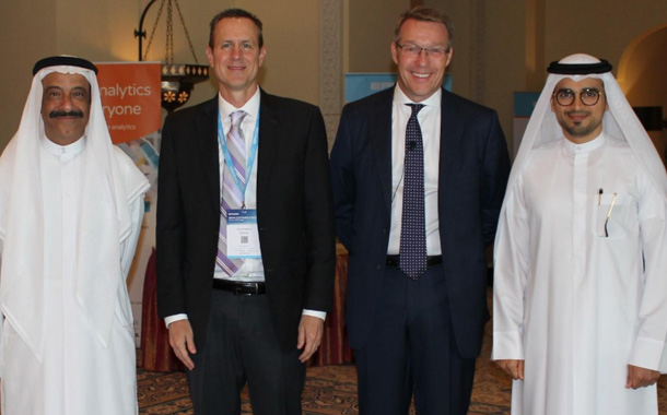 His Excellency Mohamed Hassan Al Noman of Sharjah; David Mehok CFO at Epicor; Andy Coussins, senior vice president and head of Epicor International; His Excellency Ali Bin Mohammed AlMuwaijei, Head of Audit and Governance at Dubai Electricity and Water Authority (DEWA).