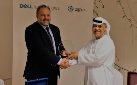 Left to Right: Fady Richmany, Senior Director and General Manager - UAE, Dell Technologies & Fahem Al Nuaimi, CEO, Ankabut