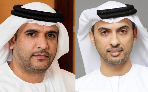 Jamal Hamed Al Marri, the DoF’s Executive Director of Central Accounts Sector & H.E. Wesam Lootah, CEO of the Smart Dubai Government Establishment