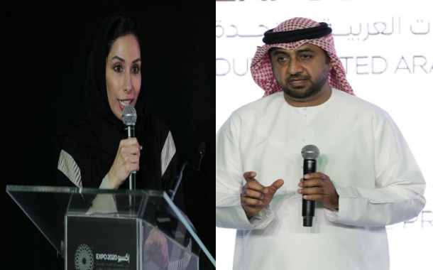 Abeer Al Hosani, Director, Expo 2020 Volunteers and Dr Ahmed Bin Ali, Group Senior Vice President, Corporate Communication, Etisalat