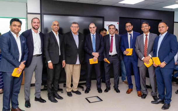 Walid Fakih, General Manager, McDonald’s UAE, Zakaria Haltout, Managing Director, SAP UAE and Ruiz de Eguilaz, Managing Director, SEIDOR MENA.