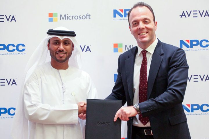 Ahmed Al Dhaheri, CEO, NPCC and Ihsan Anabtawi, COO, Microsoft Gulf