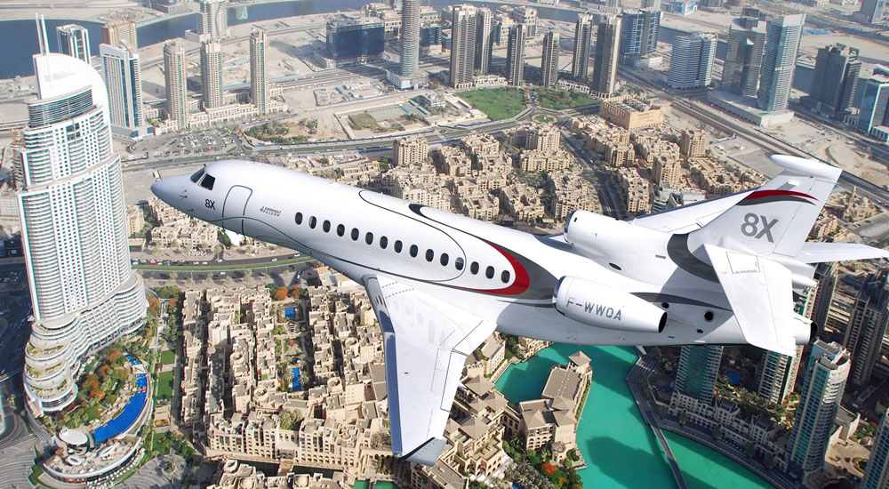 Dassault Aviation's Falcon 8X