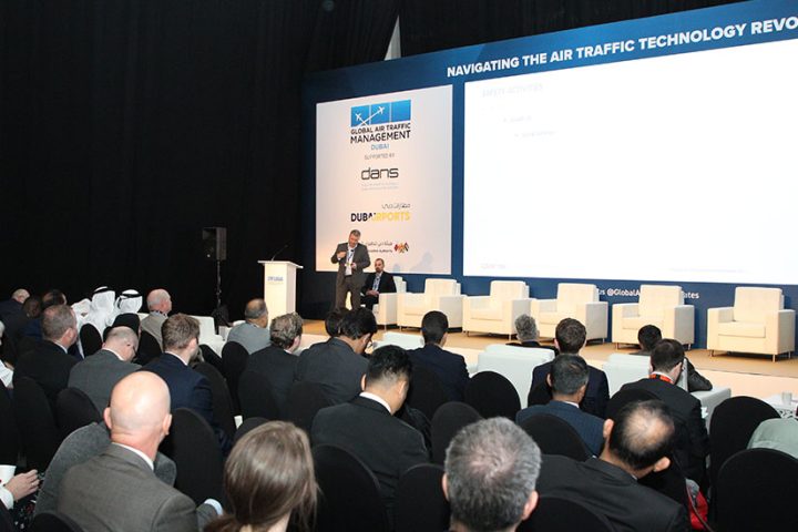 Global Air Traffic Management, GATM, conference held at Dubai Airshow 2019