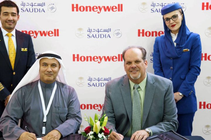 SAUDIA signs deal with Honeywell to streamline operations