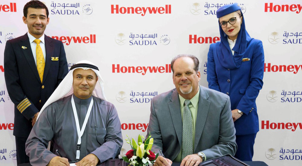 SAUDIA signs deal with Honeywell to streamline operations