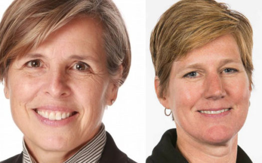 Nathalie Marcotte, Senior Vice President Schneider Electric Industrial Services, and Mary Ramsey, Executive Director, International Society of Automation