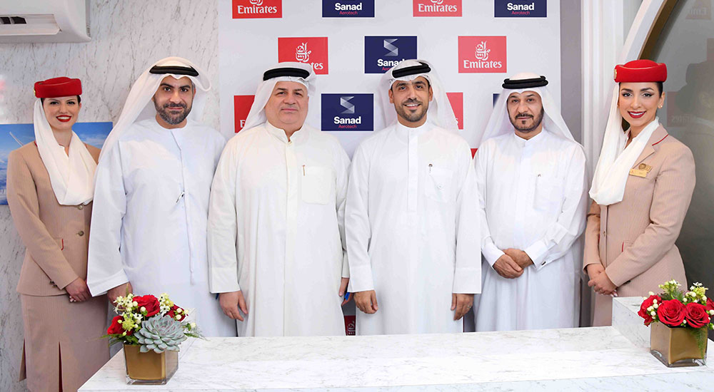 Sanad and Emirates Engine Maintenance Centre collaborate to deliver MRO services