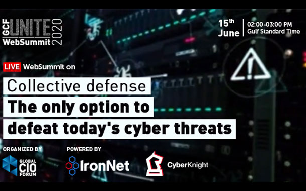 Global CIO Forum’s WebSummit on Collective Defence was powered by IronNet and CyberKnight.