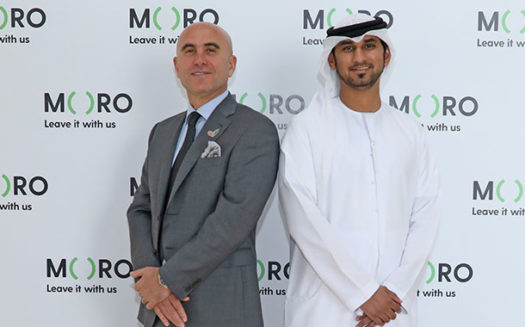 (left to right) Nidal Abou Ltaif, Avaya President, Asia Pacific, Middle East, Africa and EU and Mohammed Bin Sulaiman, Moro Hub's CEO.