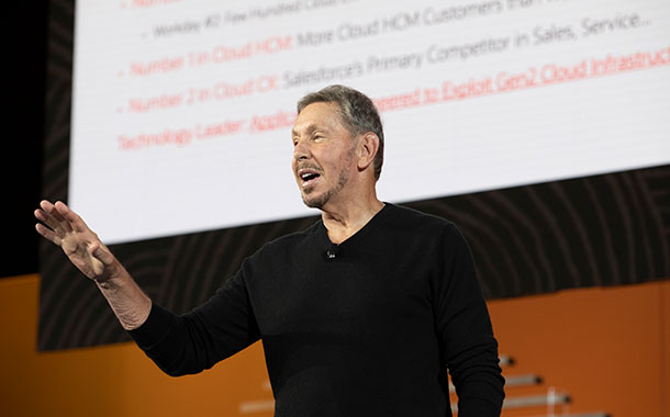 Larry Ellison, Chairman of the Board and Chief Technology Officer at Oracle.