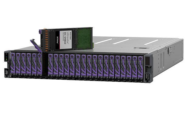 Western Digital OpenFlex storage platform and Ultrastar DC SN840 Data Centre NVMe SSD.