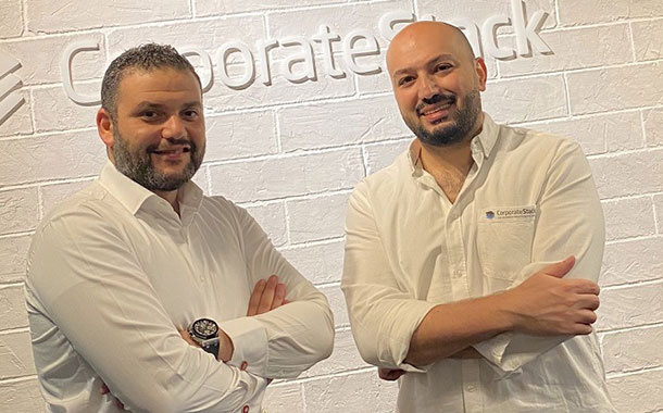 (left to right) Mohamed Abdin, Co-Founder and Osama Mortada, Founder and CEO of CorporateStack.