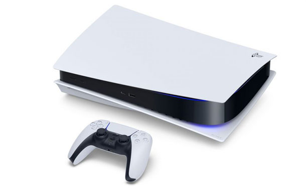 The Sony PlayStation 5.