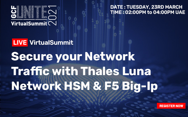 Thales Luna Network HSM and F5 Big-IP VirtualSummit.