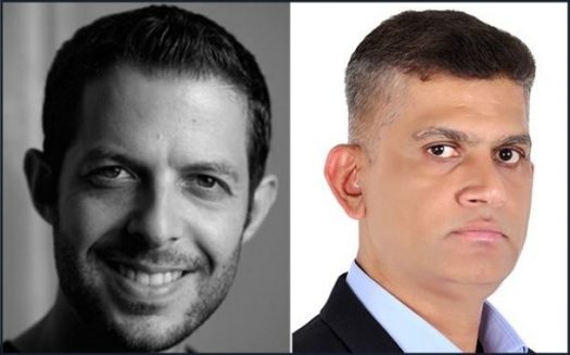 (left to right) Yaron Tal, CEO and Founder, Reposify; Melwin Dsouza, CEO, SecureNet.
