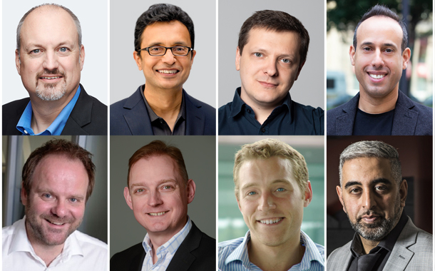 (Left to right) Ben Carr, CISO, Qualys; Hitesh Sheth, CEO at Vectra AI; Kevin Reed, CISO at Acronis; Lior Div, CEO and Co-founder, Cybereason; Mark Loman, Director of Engineering, Sophos; Peter Grimmond, Head of Technology, International at Veritas Technologies; Ross McKerchar, Vice President and Chief Information Security Officer, Sophos; Raj Samani, McAfee fellow and Chief Scientist.