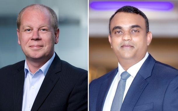 Morten Illum, Vice President, EMEA at Aruba (L) and Jacob Chacko, Regional Director, Middle East, Saudi & South Africa at Aruba (R).