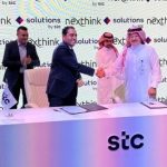 Solutions STC & Nexthink sign MoU