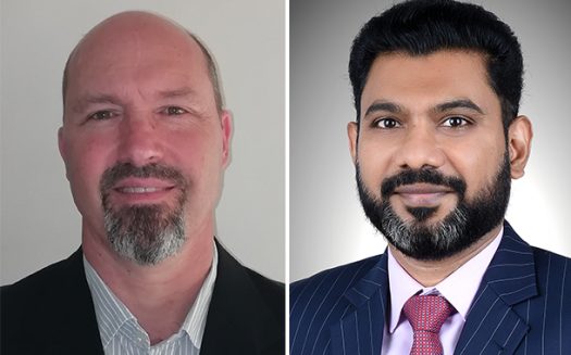 (Left to Right) Grant Broomhall, Managing Director of Far South Networks; Mr. Mohanbabu Murugesan, Business Head of Bits Secure IT.