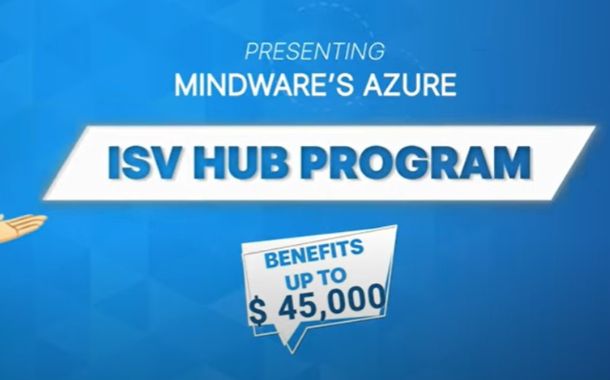 Mindware’s ‘Azure ISV Hub Program’ graphic.