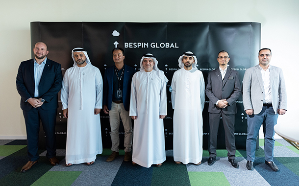 (Left-Right) - Mouteih Chaghlil; H.E Sameh Al Qubaisi; Hoon Park; H.E Rashed Abdulkarim Al Blooshi; Eng. Abdulla Abdul Aziz AlShamsi; Bazel El Sharif; Wael Al Aaraj.