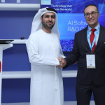 (L-R) Ammar Al Malik, Executive Vice President, TECOM Group and Taha Khalifa, Country Manager GCC, CCG Director EMEA, Intel