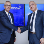 (L-R) Mohamad Abu Zaki, CEO, Emircom Michel Ghorayeb, Managing Director, UAE SAS.