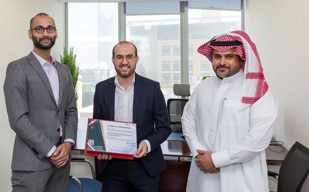 (Left to right) Omer Saleem, Deputy CEO of PROVEN with Rami Ismail and Naif Al Otaibi, Directors of PROVEN Arabia