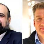(left and right) Ahmed Diab, COO, StarLink and David Howorth, Vice President EMEA Sales, Rapid7.