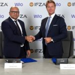 (Left to right) Mr. Prateek Vahie, Chief Commercial Officer at Wio Bank and Martin G. Pedersen, Chairman of IFZA Dubai.