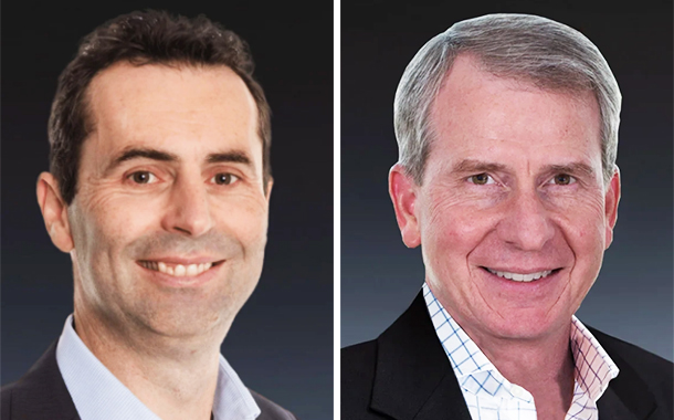 (Left to right) Ross Brewer, EVP of EMEA and APJ, and James Gerber, CFO, Gerber.