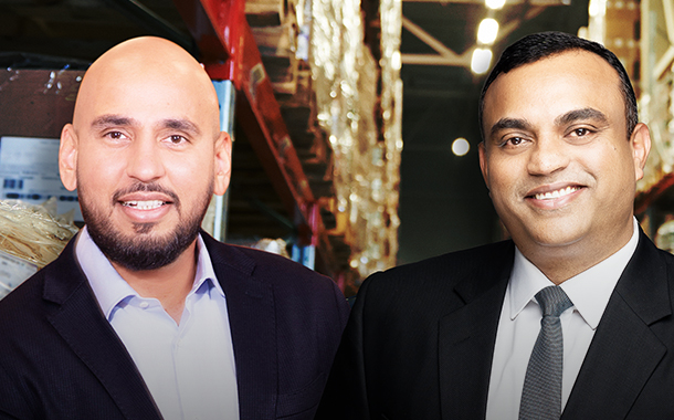 (Left to right) Hozefa Saylawala, Director of Sales Middle East, Zebra Technologies and Jacob Chacko, Regional Director, Middle East and South Africa, Aruba HPE.