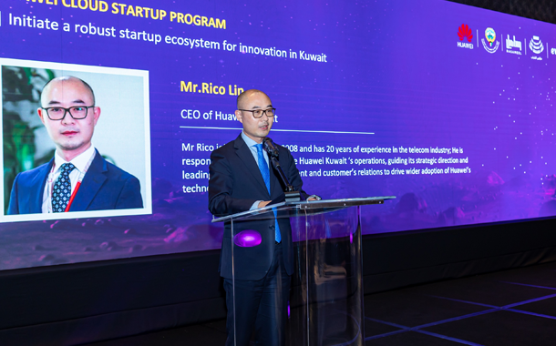 Mr. Rico Lin, CEO of Huawei Kuwait.