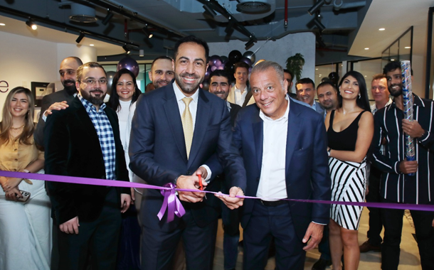 Tamer Odeh, Regional Sales Director, SentinelOne inaugurates the new Dubai office.