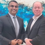 (Left to right) Jacob Chacko, Regional Director - Middle East, Saudi & South Africa, Aruba and Morten Illum, EMEA Vice President, Aruba.