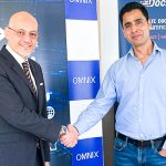 Walid Gomaa, CEO of Omnix International and Ashik Wani, CEO and founder of DocAcquire Limited