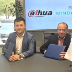 Mr. Gary Li, General Manager of Dahua Technology KSA (L) and Mr. Fadi Matta, General Manager of Mindware KSA (R)