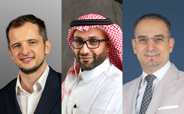 Pavel Makarevich, VP of PROVEN Solution; Hilel Baroud, CEO of PROVEN Consult and Mohammed Alhannin, Group CFO of PROVEN Arabia