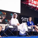 Panellists speaking at the GITEX EUROPE 2025 announcement at the 43rd GITEX GLOBAL, at DWTC