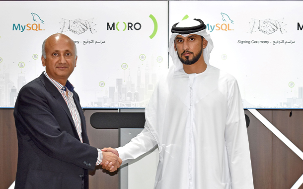 (L)Nipun Agarwal, SVP, MySQL Product Development & (R) Mohammed Bin Sulaiman, CEO of Moro Hub