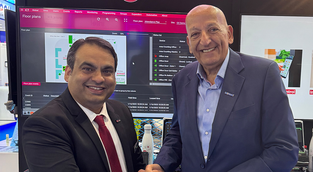 (L) Thomas Napora, General Manager and Vice President EMEA at ICT (R) Ali Baghdadi, Senior Vice President & Chief Country Executive, META, Ingram Micro