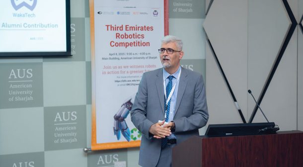 : Dr. Mohammad Jaradat, Professor of Mechanical Engineering, American University of Sharjah